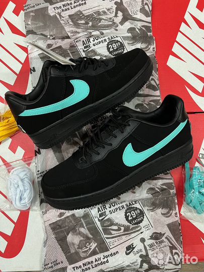 Кроссовки Nike Air Force 1 low Tiffany Co