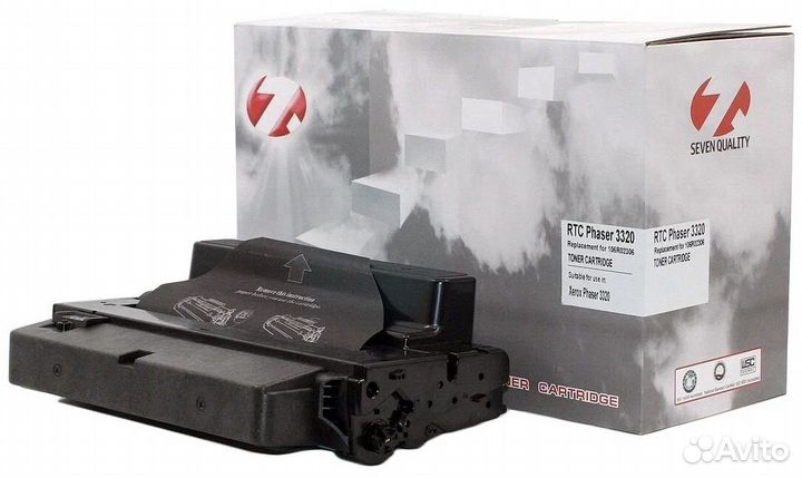 Картрдж Seven Quality (7Q) RTC 106R02306 черный