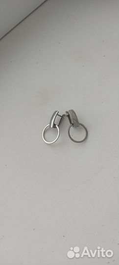 Серьги серебро