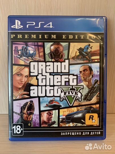 Gta5 Premium edition на ps4