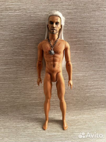 Кукла ooak the witcher 3 Geralt