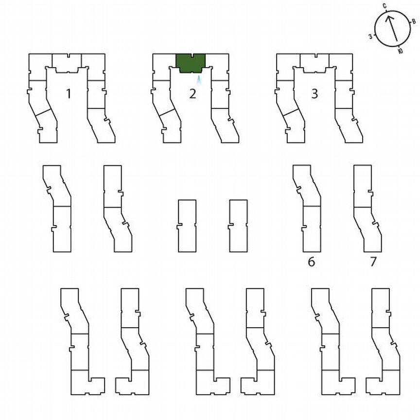 1-к. квартира, 41,9 м², 1/3 эт.