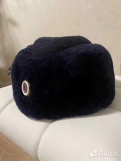 Зимняя шапка мвд женская