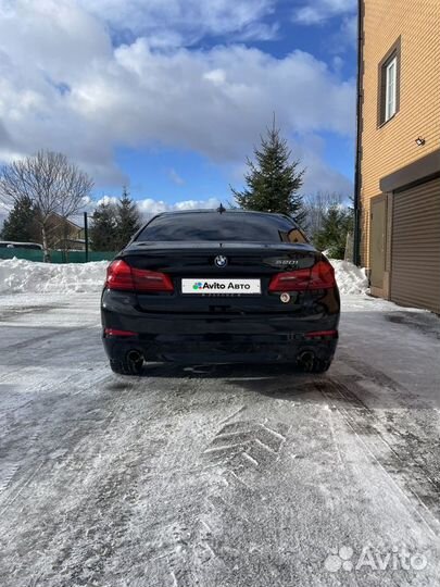 BMW 5 серия 2.0 AT, 2018, 132 600 км