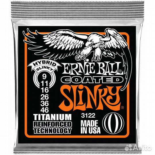 Ernie ball 3122 RPS coated 9-46