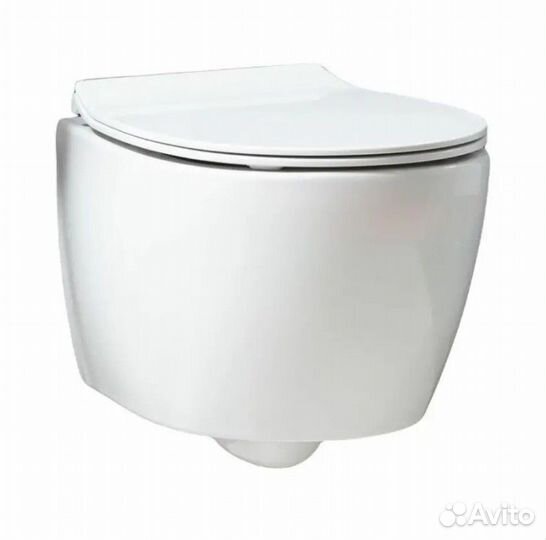 Унитаз подвесной Allen Brau Fantasy с сиденьем микролифт 4.11004.20+4.11005.20