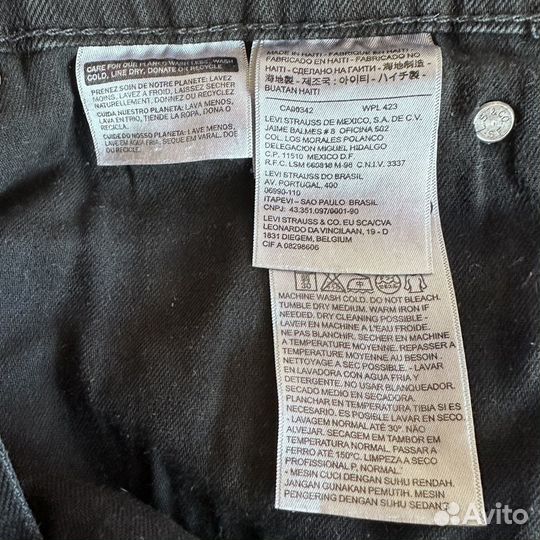 Джинсы levis оригинал