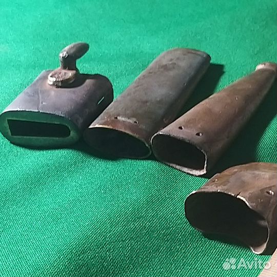 Детали амуниции, стариные. Клейма, бронза