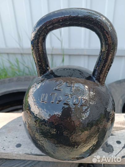 Гиря 24 кг СССР