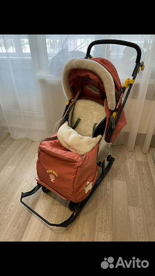 Санки коляска Nika