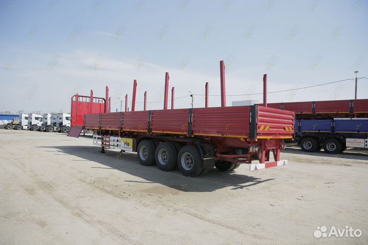 Полуприцеп бортовой AMUR LYR9600JS, 2023