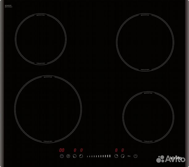 Электрическая варочная панель Korting HI 64540 B Новая