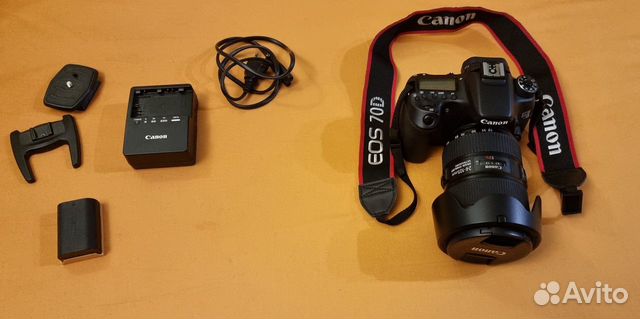 Canon 70d + 430ex ii + 24-105mm F4L IS ll USM объявление продам