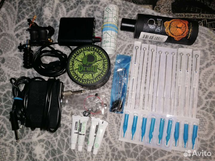 Тату машинка набором