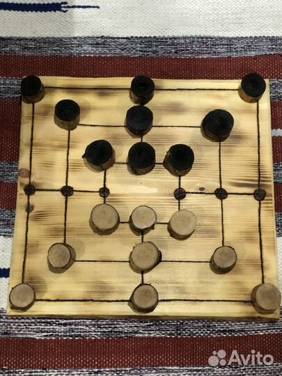 Настольная игра Мельница ручная работа