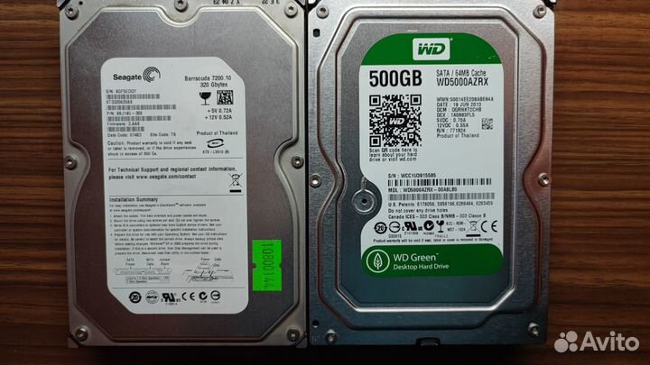Жесткий диск, HDD