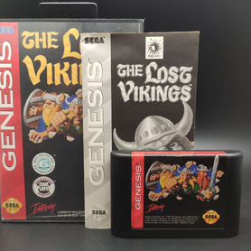 Sega genesis The Lost Vikings CIB лицензия