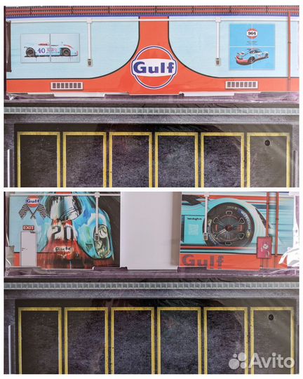 Диорамма парковка 1:64