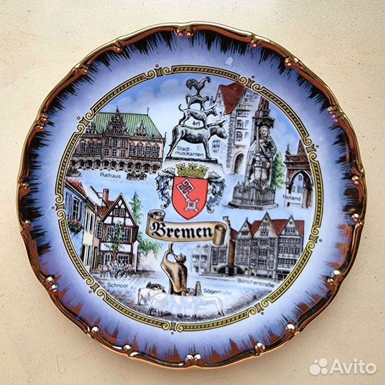 Декоративные тарелки из Германии на стену оптом