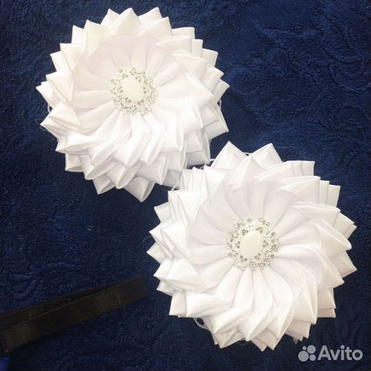 Банты в школу белые