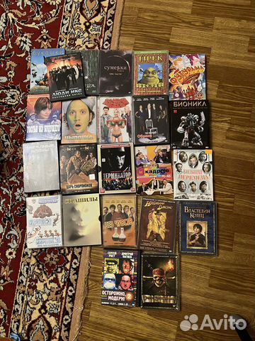 DVD диски из домашней коллекции (коллекционые)