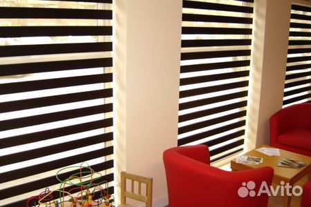 Рулонные шторы 2в1 от производителя