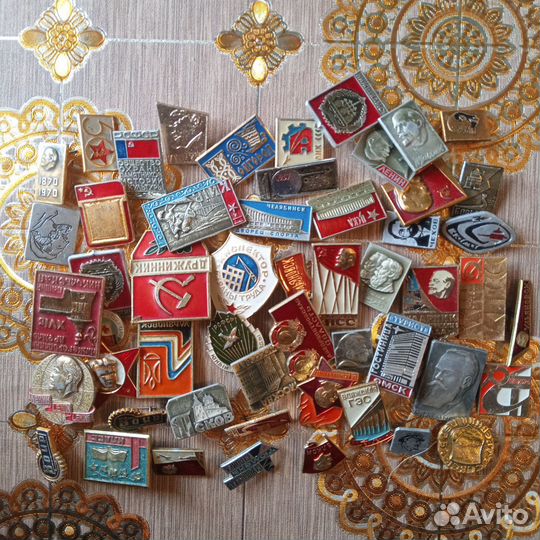 Всякие значки СССР