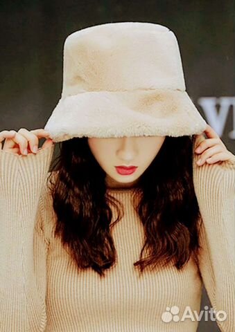 Панама меховая, новая