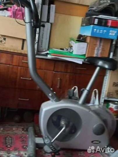 Велотренажер бу и 3 двухпудовые гири