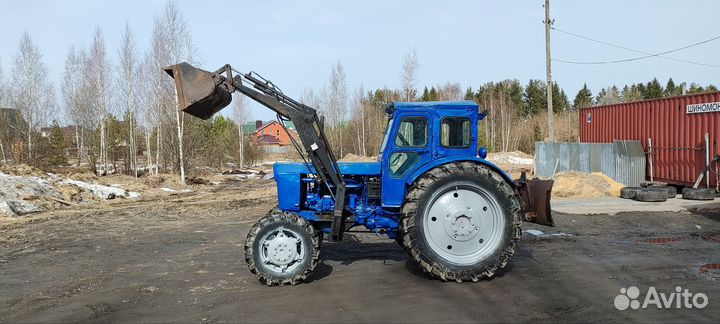 Трактор ЛТЗ Т-40AM с КУН, 1987