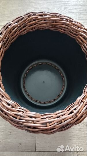 Кашпо из ротанга 12 литров