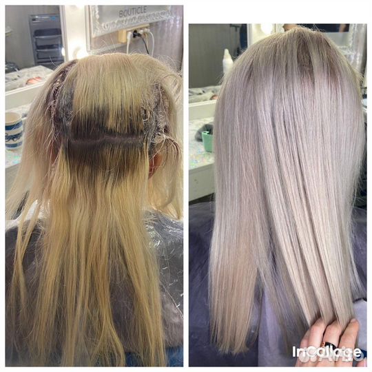 Сложные окрашивания