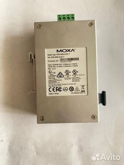 Moxa неуправляемый коммутатор одномод
