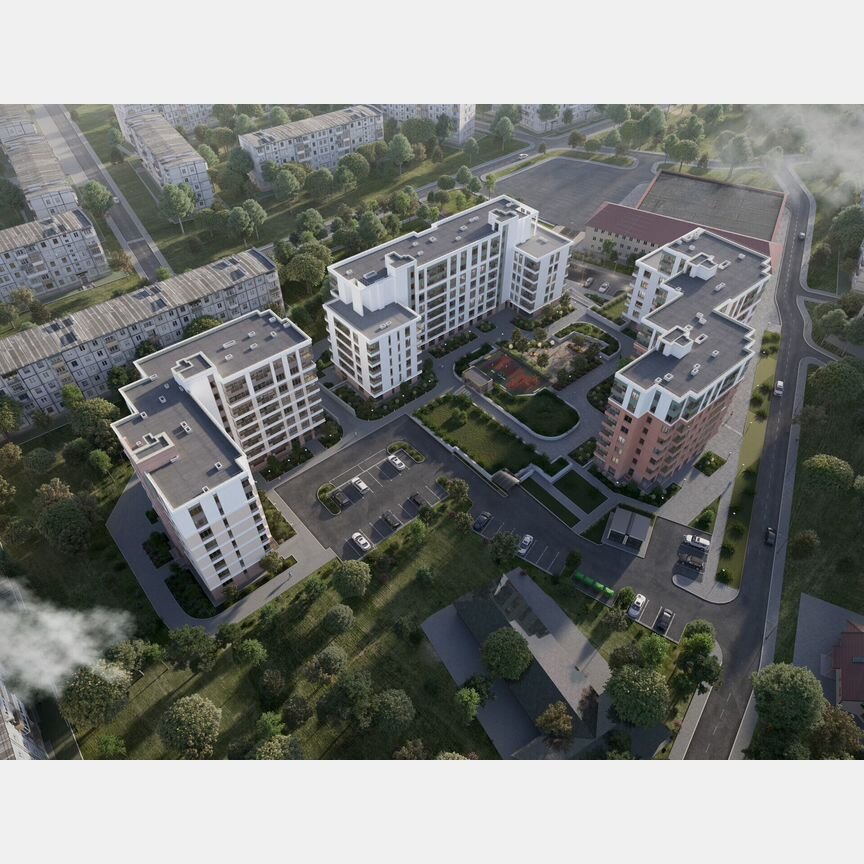 1-к. квартира, 41,1 м², 6/8 эт.