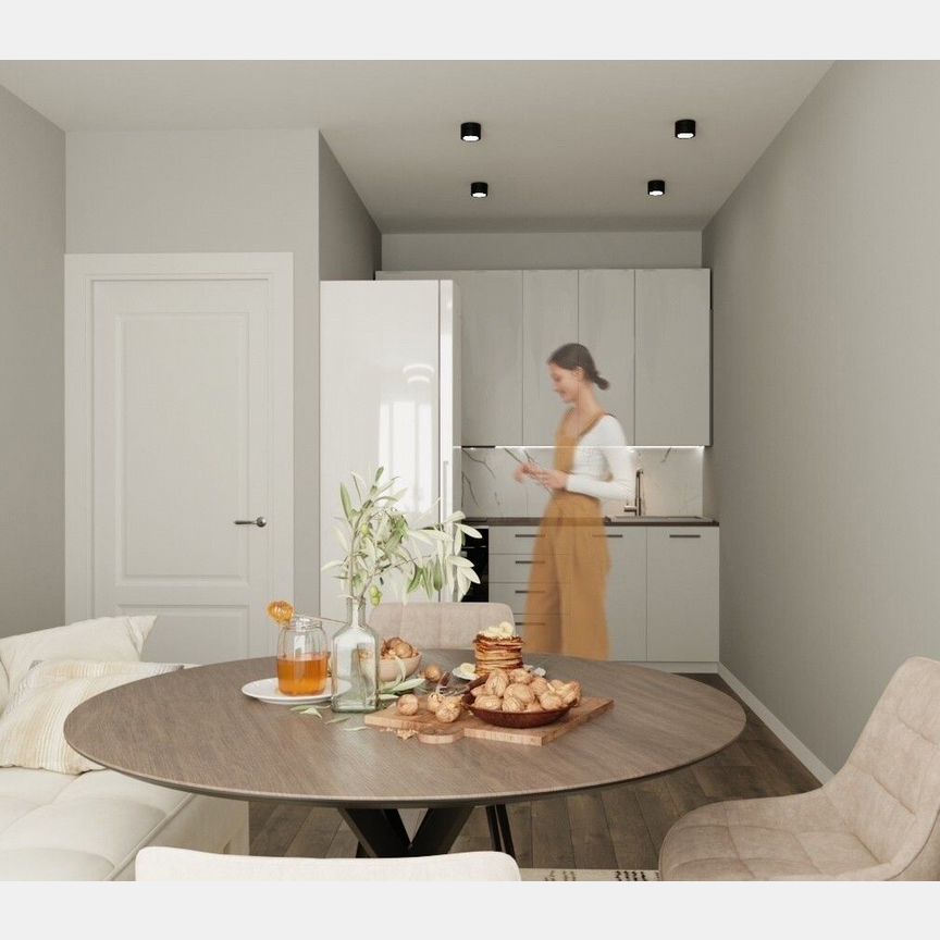 Квартира-студия, 34,2 м², 1/8 эт.