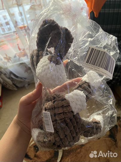 Игрушка для собак с пищалкой новая