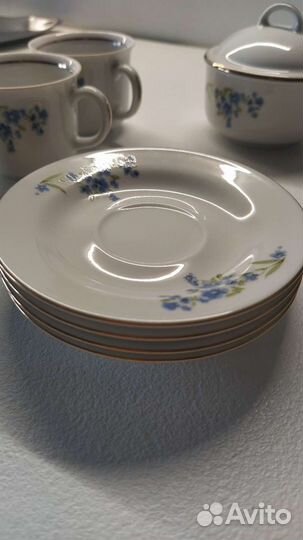 Фарфоровый сервиз jlmenau гдр ретро винтаж