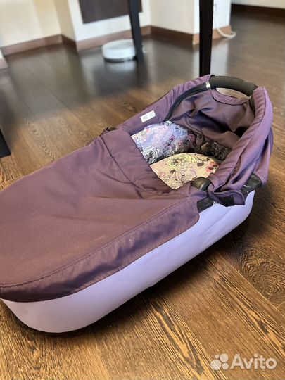 Коляска 2в1 teutonia фиолетовая