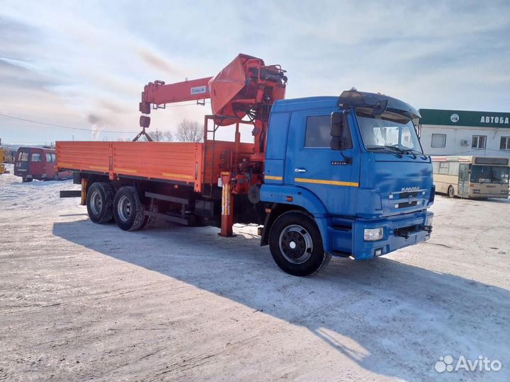 КАМАЗ 65117 с КМУ, 2012