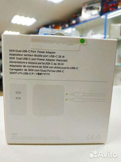 Зарядное устройство Apple 35w Dual USB-C Port