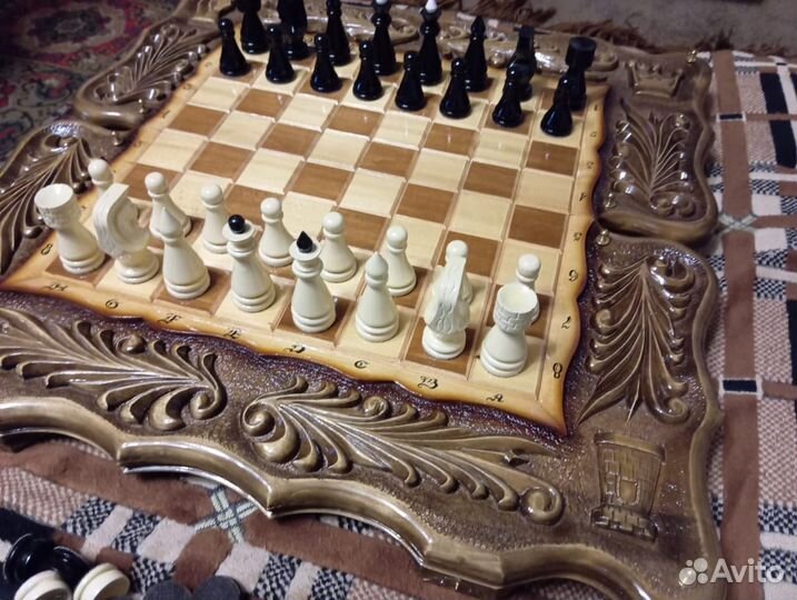 Шахматы нарды 2 в1