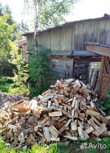 Дрова колотые