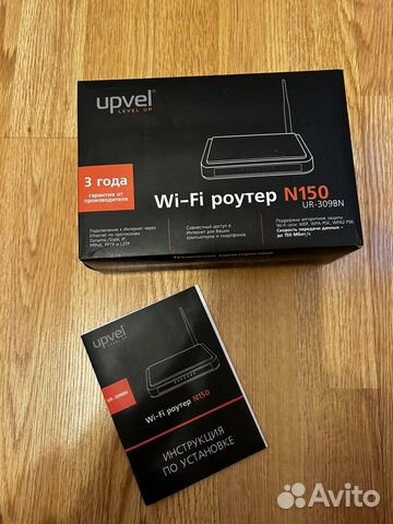 Wi-fi роутер Upvel объявление продам