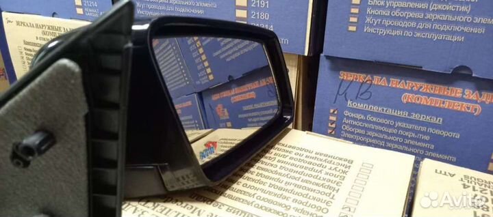 Зеркала мерседес на Ладу Весту со складыванием