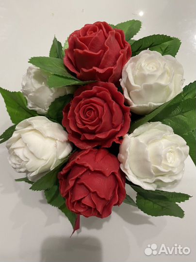 Букет из крем-мыла