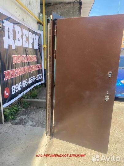 Толстая дверь входная с шумоизоляцией