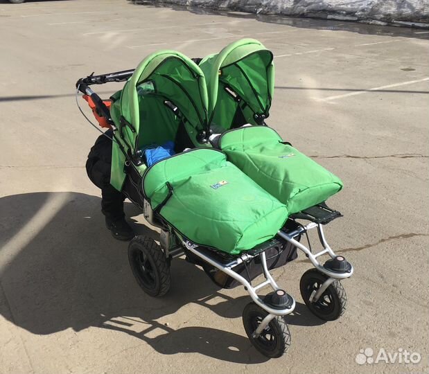 Коляска для двойни и погодок tfk