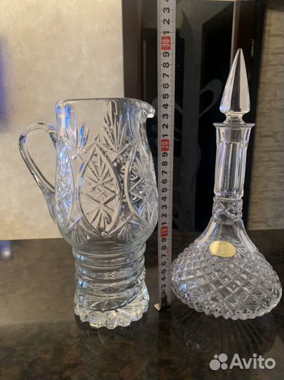 Хрусталь СССР Ваза хрустальная из СССР
