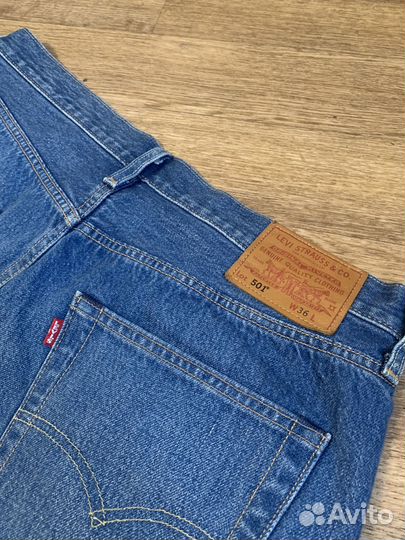 Джинсовые шорты levis501