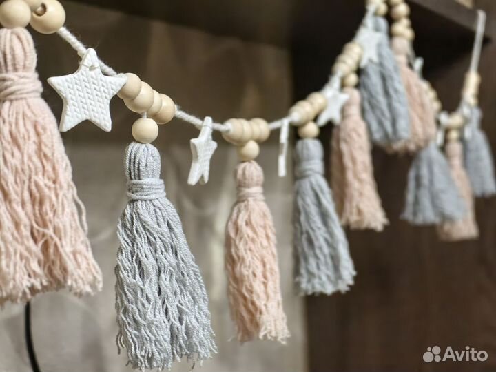 Гирлянда кисточки